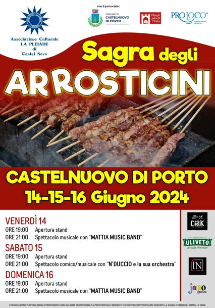 Sagra degli Arrosticini 2024 a Castelnuovo di Porto (RM) | Lazio Nascosto