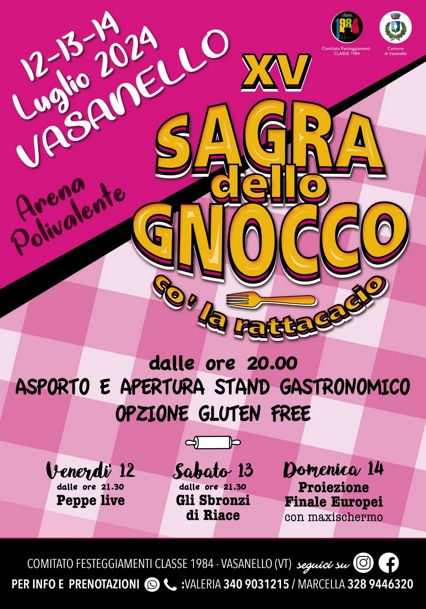 Sagra dello Gnocco co' la Rattacacio 2024 a Vasanello (VT) | Lazio Nascosto