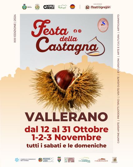 Festa della Castagna di Vallerano 2024 | Lazio Nascosto